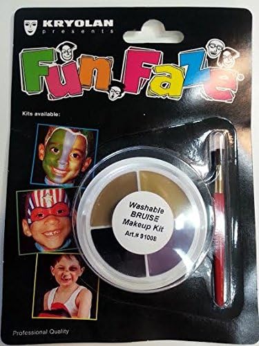 Kryolan Washable Face Paint Bruise Makeup Kit
