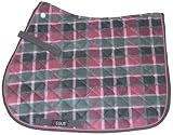 EOUS Plaid Fleece Saddle Pad