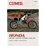 honda cr125r and cr250r 1992 1997 clymer motorcycle repair