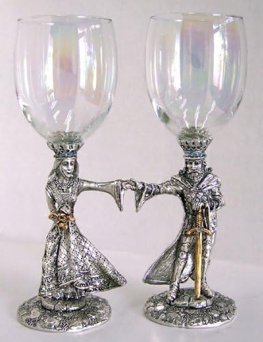Fellowship Foundry Arthur and Guiniviere Wedding Goblets