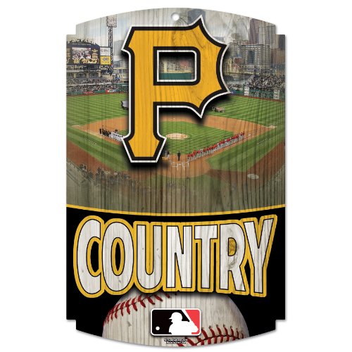 MLB Pittsburgh Pirates Wood Signs