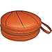 Cute Design Football, Watermelon, Baskeball, Tire and Hamburger Shape CD Storage Case Bag (Basketball)