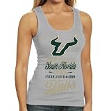 South Florida Bulls Ladies Ash Boy Beater Tank Top