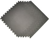 GRAY 24 SQ Ft Pack foam interlocking mats anti fatigue exercise flooring safety gym multi purpose floor mat RC race track racetrack yoga pilates eva garage tradeshow booth retail