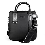 Kroo Black Vertical Classic Laptop Case fits 12' Notebooksize: W11 5/8`x H13 1/2`x D