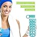 Sportsun Glass Water Bottle with Silicone Protection Sturdy and Lightweight for Hiking Camping Backpackers, 100% Leak Proof, Turquoise Color