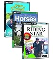 Horse Triple Pack: Pippa Funnell Stud Farm, Multimedia Guide To Horses, Mary King Riding Star/Equestrian (PC)