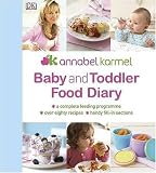 Baby and Toddler Food Diary