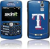 Skinit Texas Rangers - Solid Distressed Vinyl Skin for BlackBerry Curve 8330