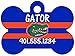 Florida Gators Custom Pet Id Dog Tag Personalized for Your Pet