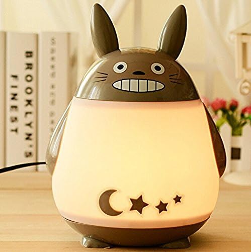 Smartqueen Creative My Neighbor Totoro Lamp Lovely Bed Night Light Home Decor Home Bedroom (Tooth)
