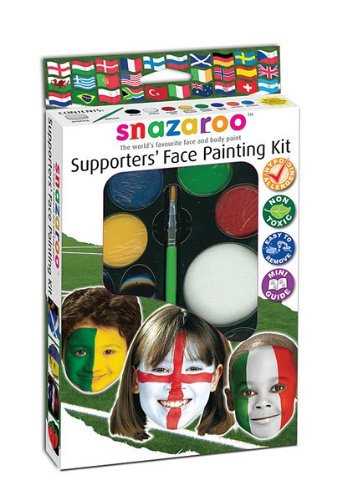 Imagen principal de Bristol Novelty MU110 - Supporters Face Paint Kit (8 colours) (accesorio de disfraz)