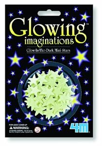 4M Glow-In-The-Dark Stars mini stars pack of 60