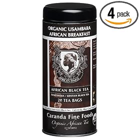 Caranda Fine Foods African Black Tea, Organic Usamabra African Breakfast Teabags, 20 Count Tins 51e7UsLaSxL. SL500 AA280 PIbundle 4,TopRight,0,0 AA280 SH20 Caranda Fine Foods African Black Tea, Organic Usamabra African Breakfast Teabags, 20 Count Tins