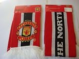 OFFICIAL MANCHESTER UNITED F.C. CRESTED PRIDE OF THE NORTH SCARF
