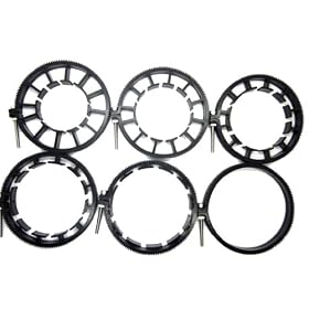 Cinematics DSLR Camera Set 6 Fixed Size Gear Rings For Filming Lens Follow Focus 5D2 7D 60D