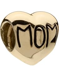 Chamilia Silver 14K Gold Queen Bee Bead Charm