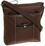Nine West In the Bag Medium Cross-Body,Java/Black,one size