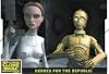 Star Wars The Clone Wars Animation Cel Card Heroes for the Republic #6