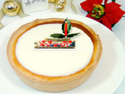 【送料込み】★Xmas★ずっしりタルトフロマージュ６号≪2010クリスマスケーキ・ご予約≫
