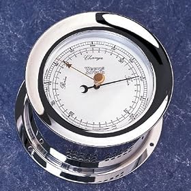 Weems and Plath Atlantis Collection Barometer (Chrome) by