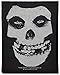 Misfits Fiend Skull Patch Classic Art Punk Rock Band Music Woven Sew On Applique