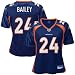 Reebok NFL Equipment Denver Broncos #24 Champ Bailey Navy Blue Ladies Replica Football Jersey