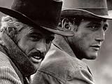 Robert Redford and Paul Newman by Anon. Art Print Poster FRAME IT.. 31.5 inches width by 23.5 inches height. Highest Quality Art Poster Print