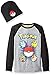 Pokemon Boys' Group Friends Long Sleeved Tee with Poke Ball Beanie