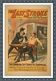 Historic Framed Theater Poster (M), The last stroke a story of Cubas fight for freedom, by IN Morris