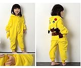 YiTao Deal Anime Pokemon Pikachu Romper Pajamas Costume Cosplay Outfit (Children Size M)