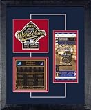 Atlanta Braves 1995 World Series Replica Ticket & Patch Frame