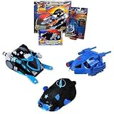 New Kung Zhu Special Forces Zhu Zhu Pets Hamster & Accessory Bundle - Stonewall, Night Raid Battle Armor & Buzzsaw Tank Vehicle {Set of 3}
