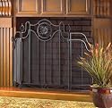 Tuscan-Design Fireplace Screen