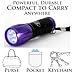 UV LED Ultraviolet Blacklight Emergency Flashlight for Scorpions, Urine, Counterfeit, Stains, Germicidal, Auto Leaks, Hunting, Antiques, Forensics, Camping and more. Finds the Invisible and Makes It Known.