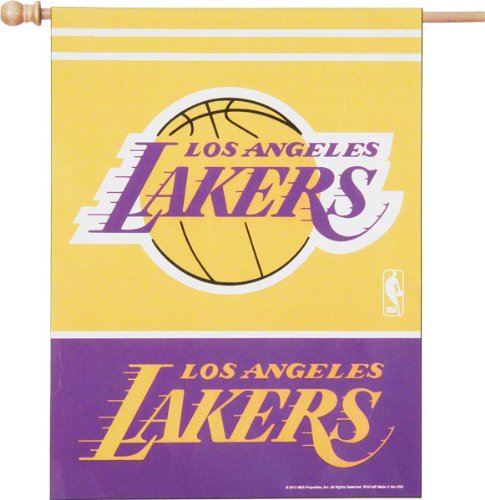 NBA Los Angeles Lakers 27-by-37 inch Vertical Flag