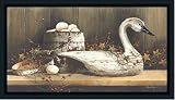 Wooden Goose Americana Country Charm Art Print Framed