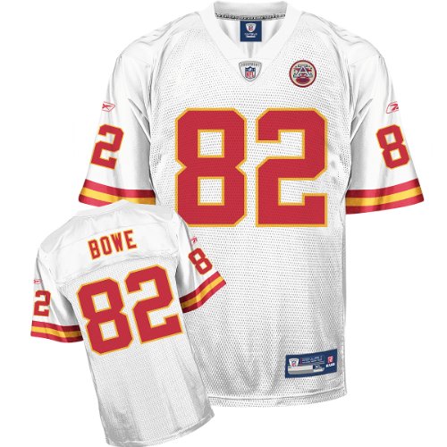 Reebok Kansas City Chiefs Dwayne Bowe Replica White Jersey Extra Large