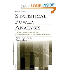 Statistical Power Analysis: A Simple and General Model for Traditional and Modern Hypothesis Tests, Second Edition: 2