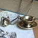 Vintage Teapot Vintage Time for Tea Enchanting Tea Cup Necklace - Boxed & Gift Wrapped