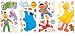 RoomMates RMK1384SCS Sesame Street Peel and Stick Wall Decals