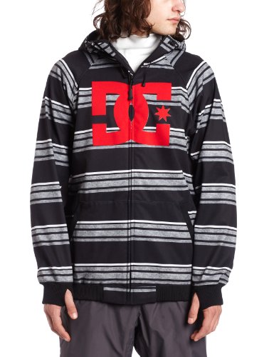 DC Shoes Herren Snowboardjacke Spectrum, black stripe, S, D054645107_BSPD