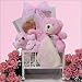 Lullaby & Goodnight ~ Girl: Pink Baby Gift Basket