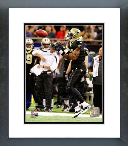 New Orleans Saints Marques Colston 2011 NFC Wild Card Action Framed Picture 8x10