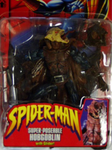  Spider Man Super Poseable Hobgoblin with Glider!