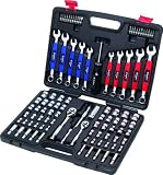 AmPro T45882 98pc 1/4' & 3/8' Drive SAE & Metric Tool Set [並行輸入品]
