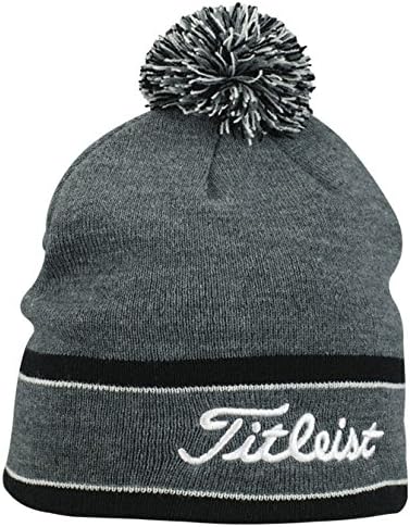 Titleist Pom Pom Winter Hat 2016 (Charcoal)
