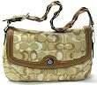 AUTHENTIC COACH CHELSEA OPTIC SIGNATURE FLAP 10993