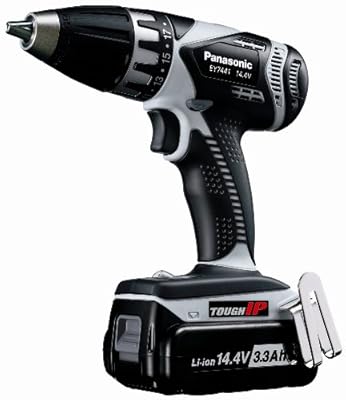Panasonic EY7441LR2S Cordless, Battery Powered, Rechargeable 14.4V Drill and Driver Kit