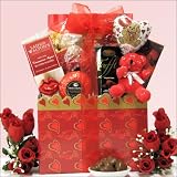 Hugs & Kisses: Wedding Anniversary Gift Basket